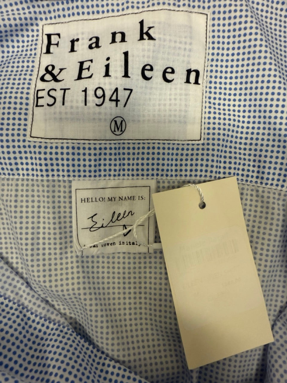 Frank & Eileen White Linen Button-Down Shirt