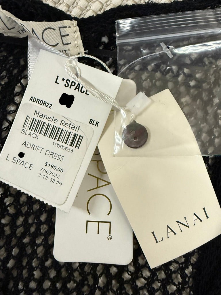 L*Space Adrift Black Mesh Maxi Dress – New With Tags – Resort Retail $180