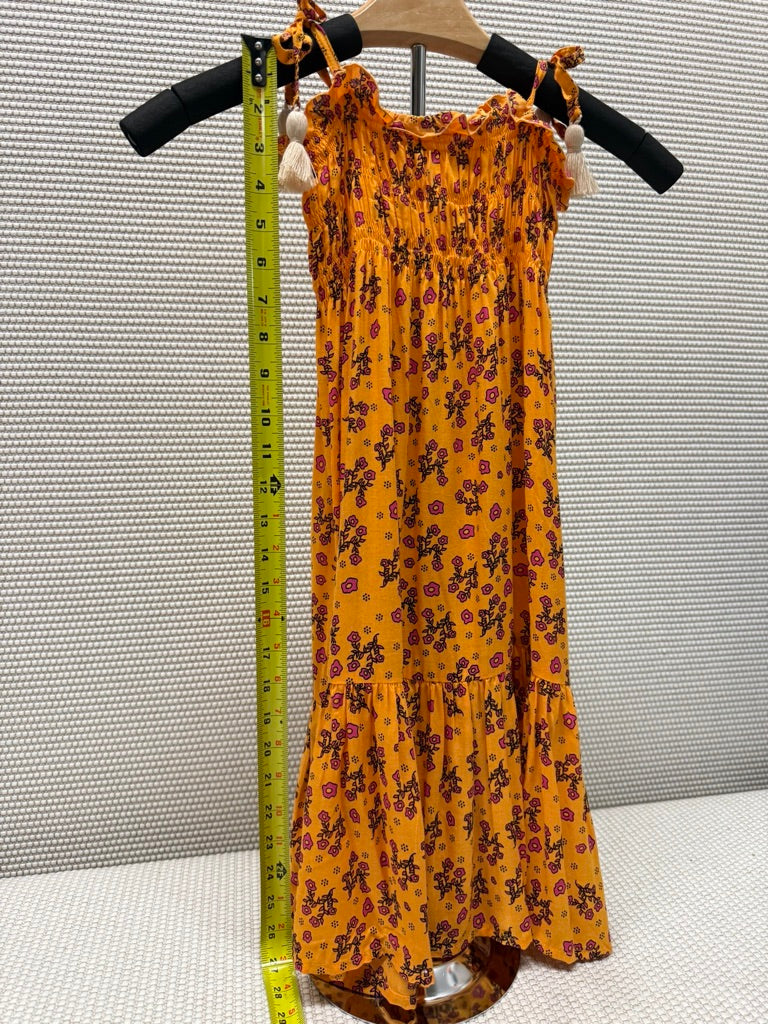 Cool Change Kids Riley Dress Girls in Marigold New With Tags-Resort Retail $128.00