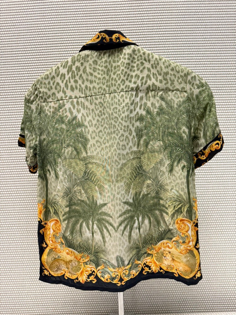Milla by Camilla Boys Grey Aloha Print Shirt New With Tags-Resort Retail $149.00