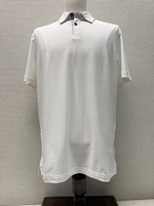 Public Record "Go-To Polo" Men's Shirt in White. New With Tags. Resort Retail $85.00