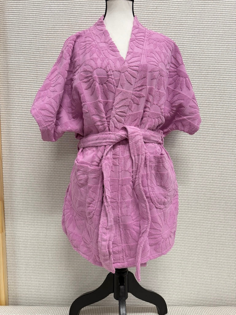 L*SPACE Soleil Robe Cover-Up (Purple / Rose) XS/S New With Tags-Resort Retail $146.00