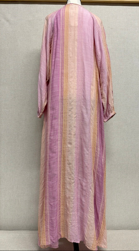 L*SPACE Cassia Stripe Wisteria Maxi Dress New With Tags-Resort Retail $187
