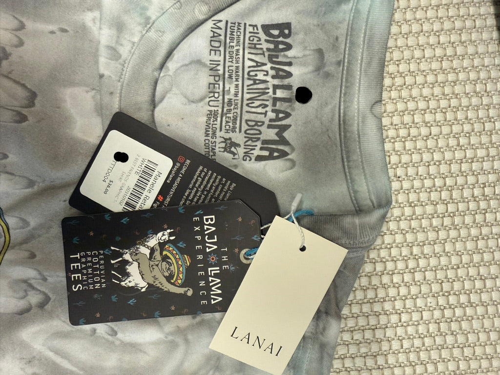 Baja Llama “Misadventure Masters” Premium Graphic Tee — Resort Retail $40.00