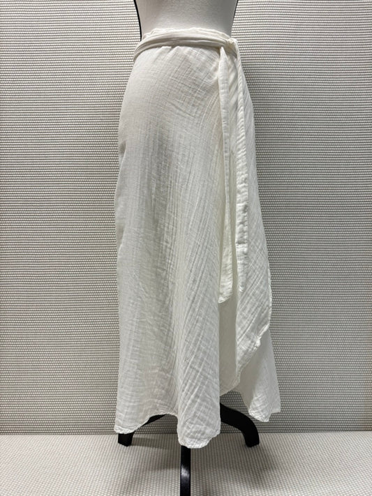 9 Seed Ventura Wrap Skirt White New With Tags-Resort Retail $211.00