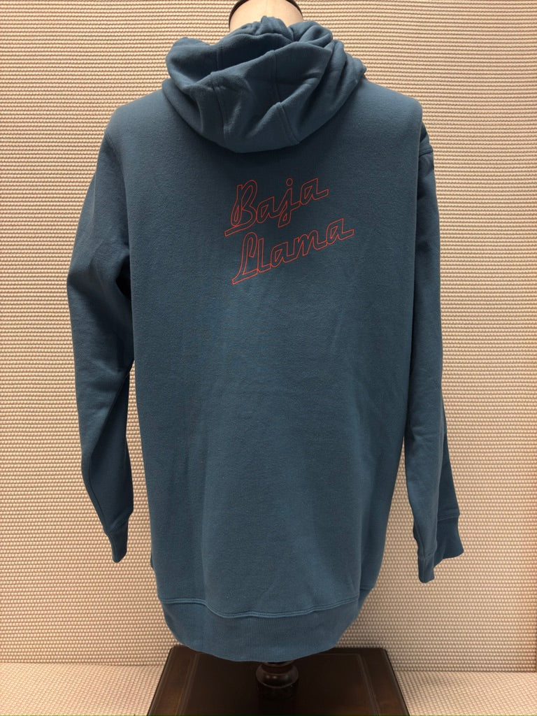 Baja Llama "I Told You 3 Lines" Men's Helsinki Hoodie. New With Tags. Resort Retail $88.00