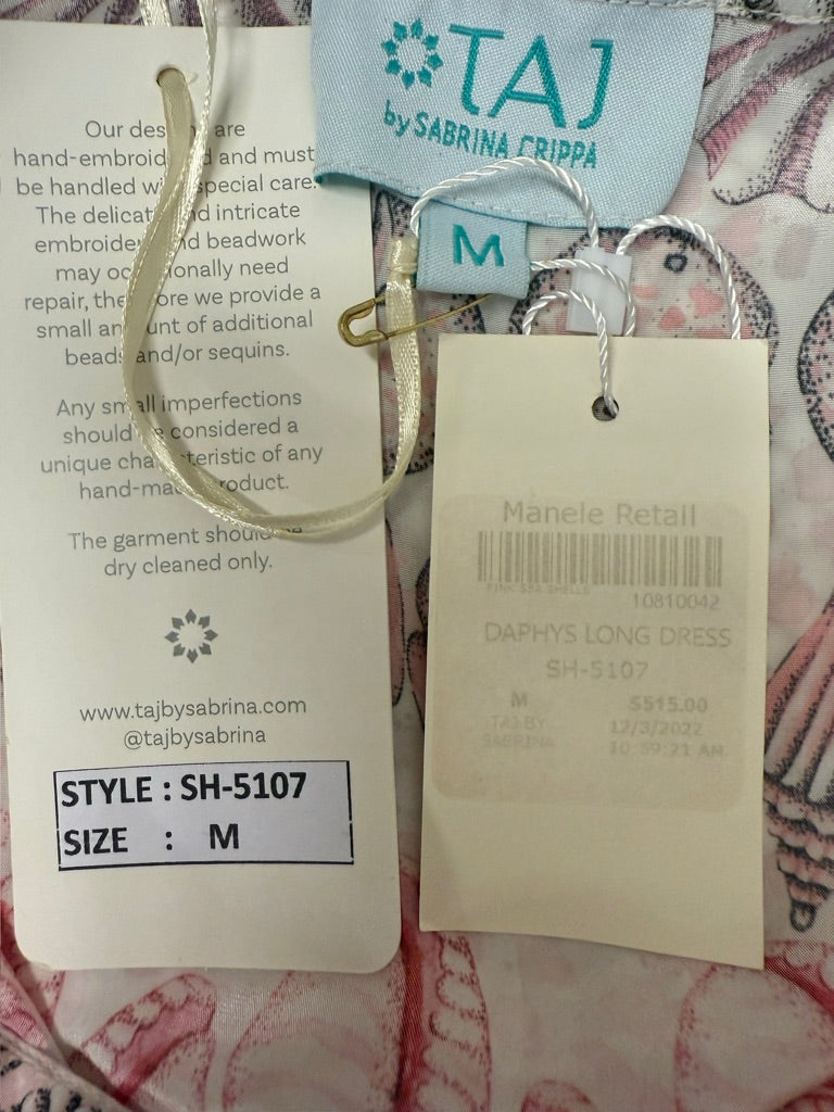 Daphne Long Dress - Pink Sea Shells