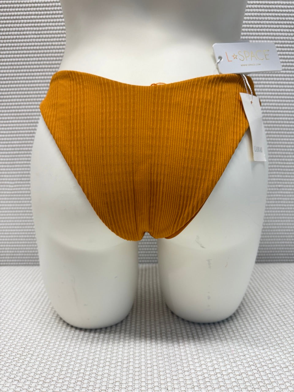 L*Space Cabana Bottom Bitsy Gold Bikini Bottom New With Tags-Resort