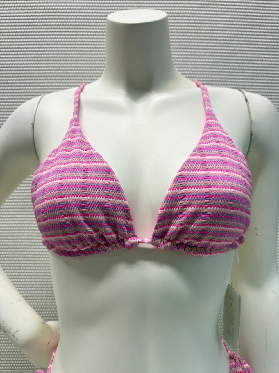 L*SPACE Brittany Bikini Top in Pink Multi