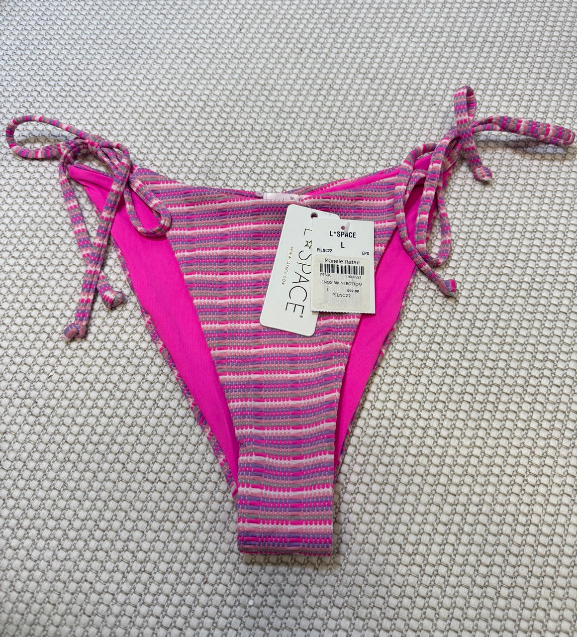 L*Space Lenox Bikini Bottom - Pink