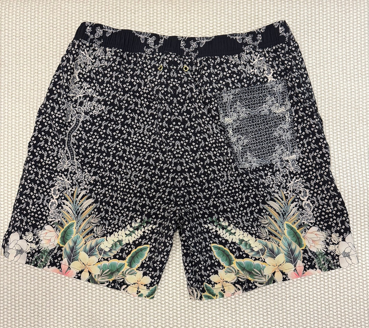Johnny Was Men's Swim Trunks-New with Tags. Resort Retail $118.00