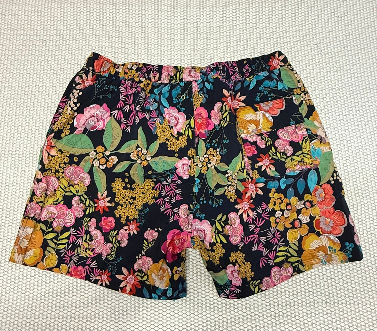 Johnny Was Men's Swim Trunks in Multi -New with Tags Resort Retail $118.00