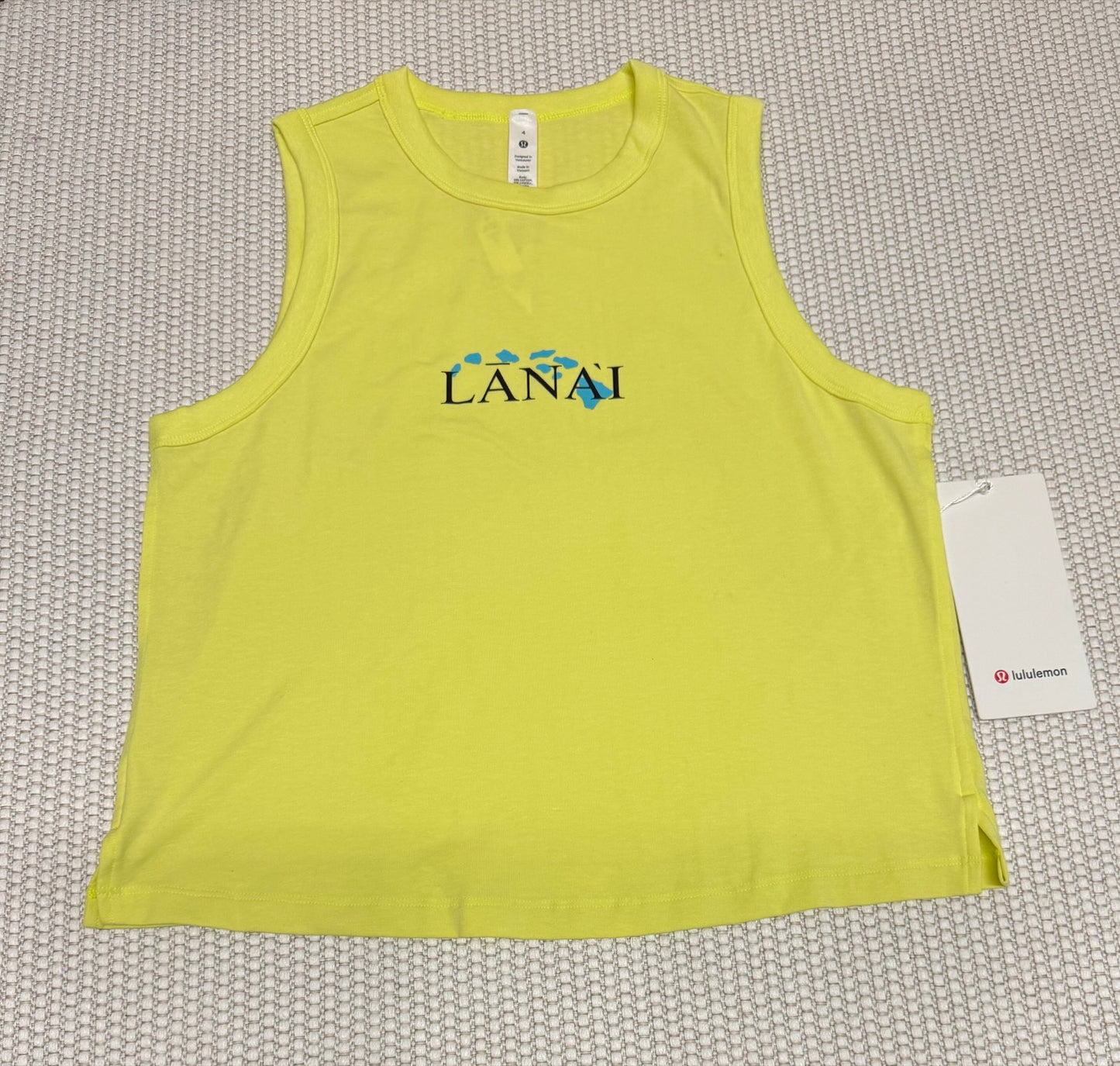 Lululemon Classic-Fit Cotton Blend Tank