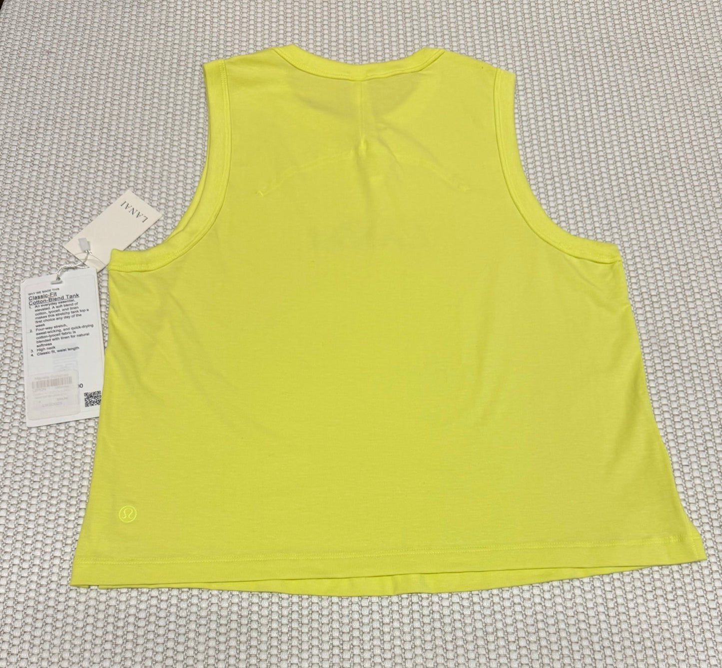Lululemon Classic-Fit Cotton Blend Tank