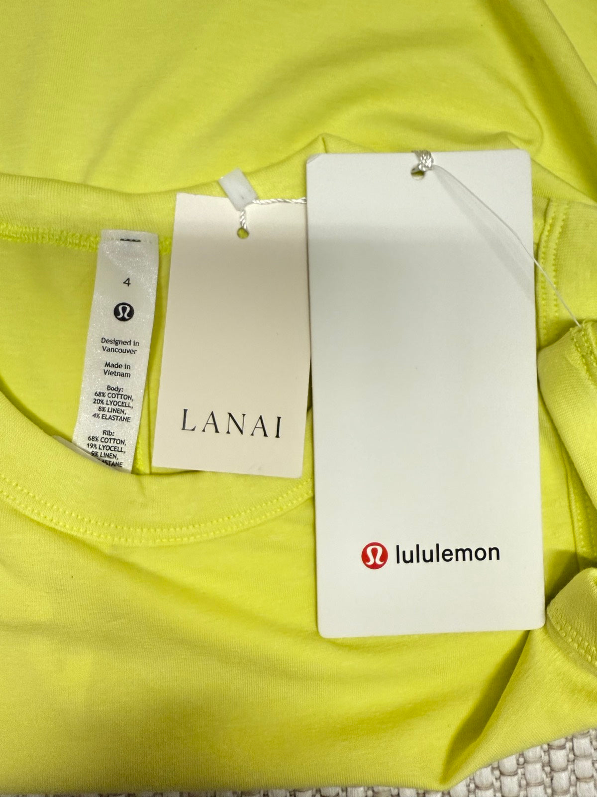 Lululemon Classic-Fit Cotton Blend Tank