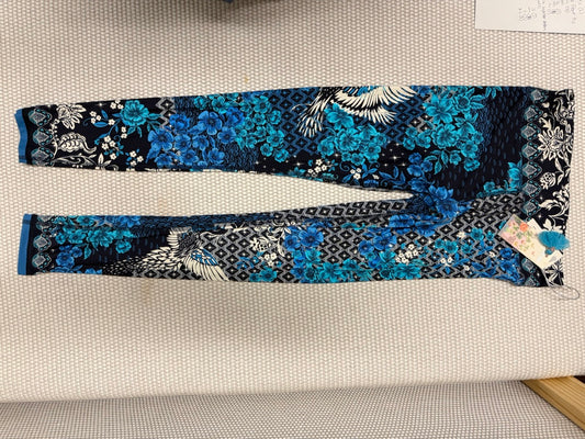 Johnny Was Blue Phoenix Paddle Pants