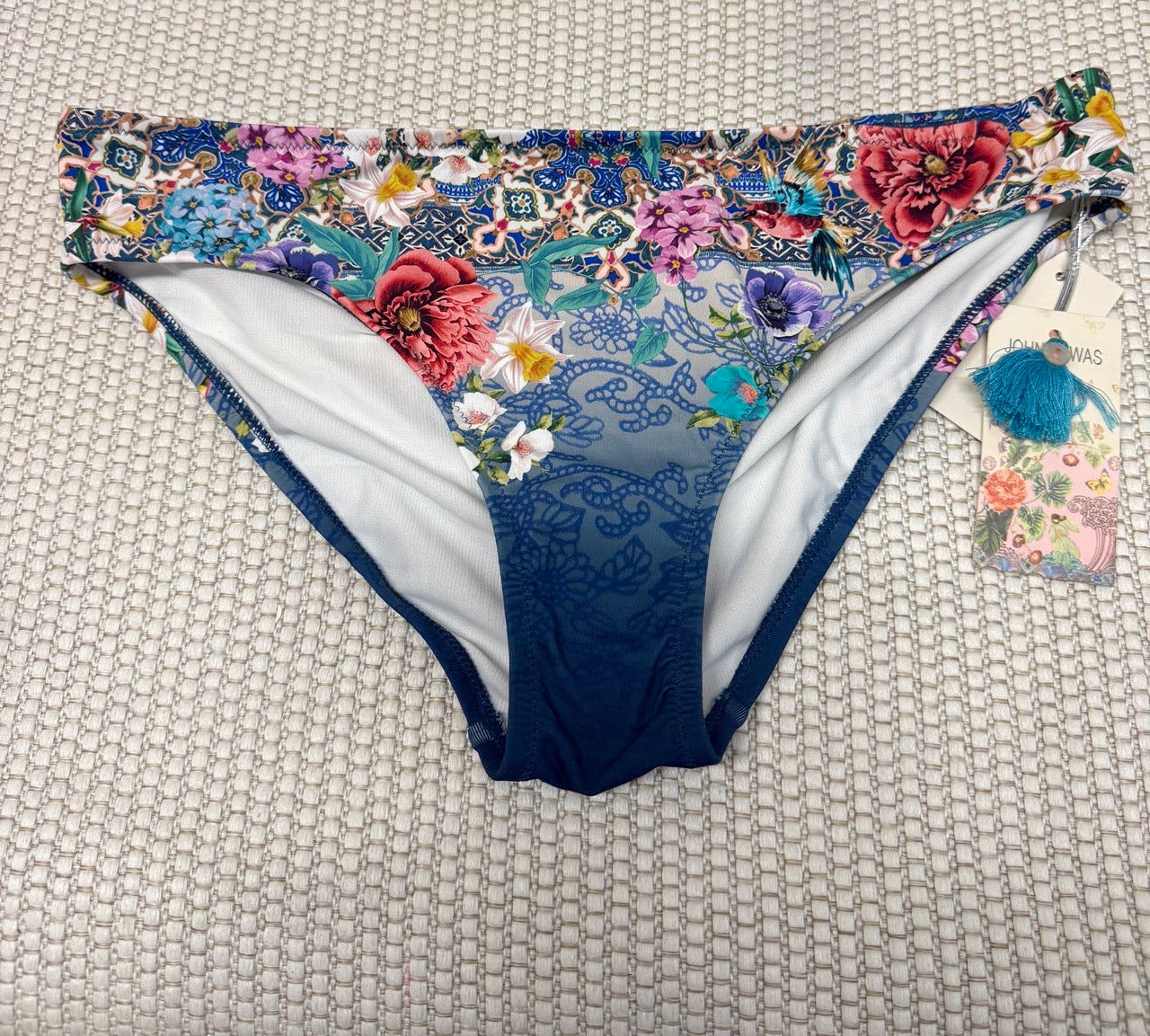 Johnny Was Sunset Hipster Bikini Bottom Multi Print