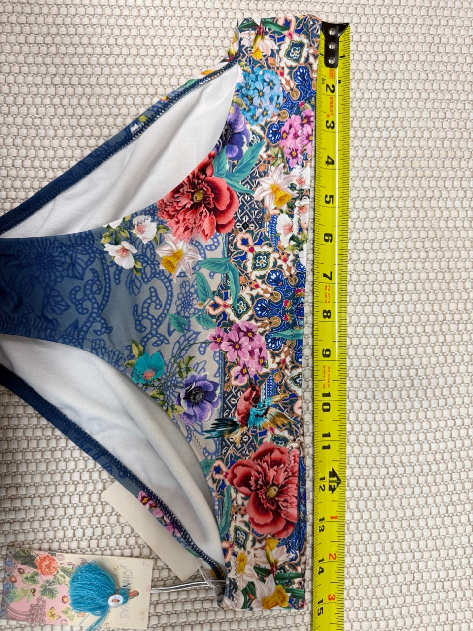 Johnny Was Sunset Hipster Bikini Bottom Multi Print