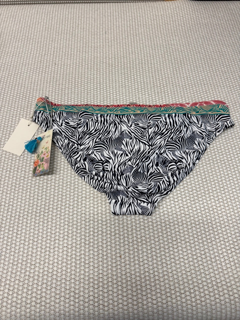 Johnny Was Zebra Hipster Bikini Bottom