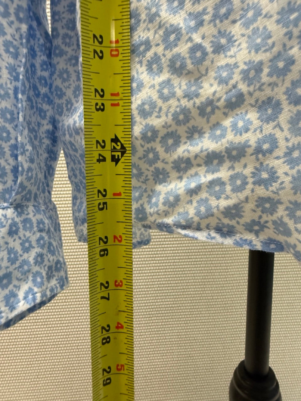 Frank & Eileen Blue Floral Woven Button-Up Shirt