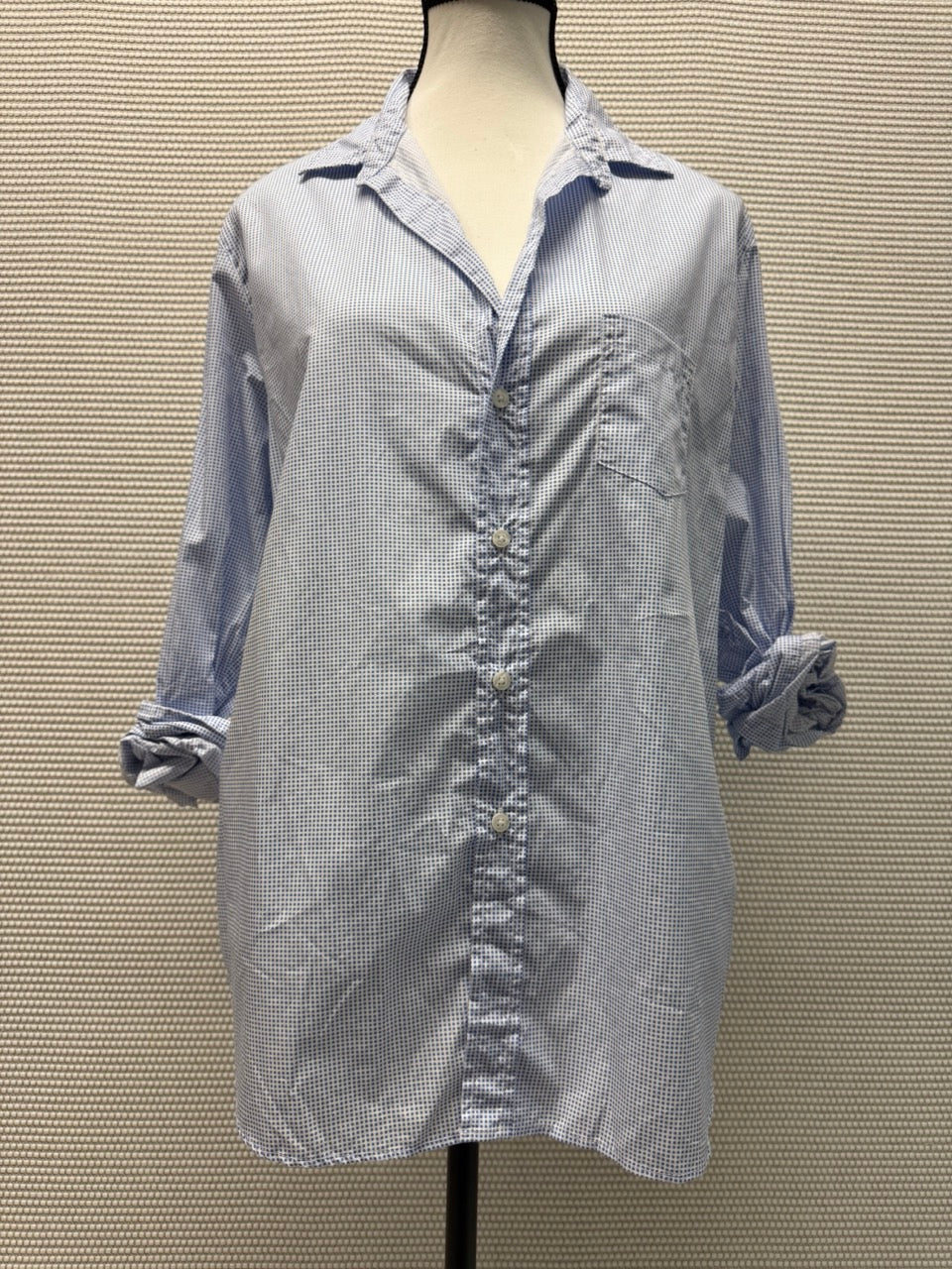 Frank & Eileen White Linen Button-Down Shirt