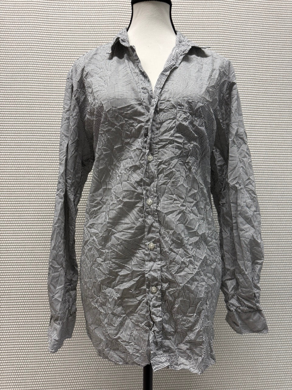 Frank & Eileen Black Dots Woven Button-Up Shirt