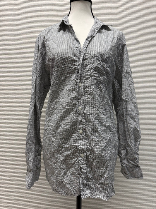 Frank & Eileen Black Dots Woven Button-Up Shirt