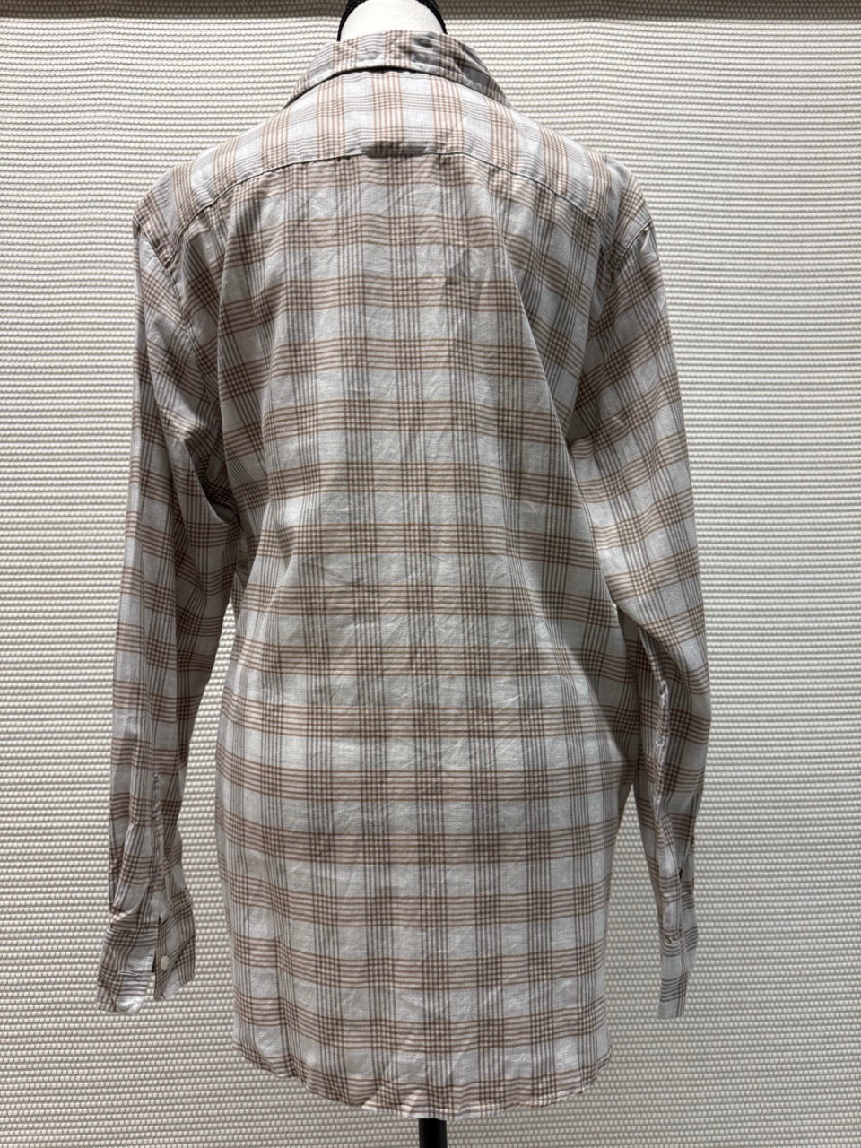 Frank & Eileen Grey Brown Plaid Button-Down Shirt
