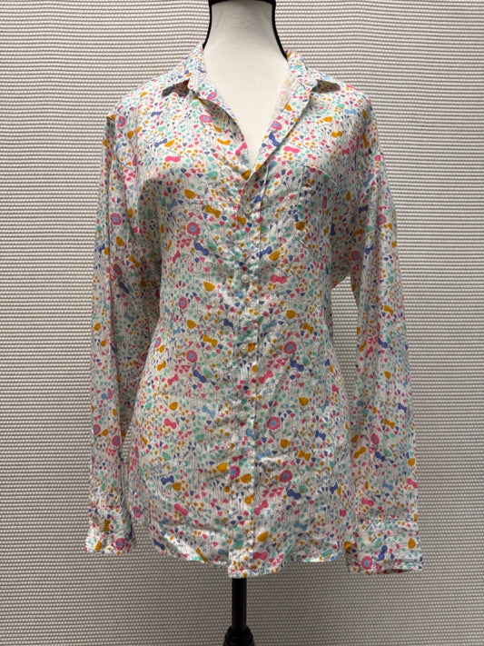 Frank & Eileen Floral Print Button-Up Shirt