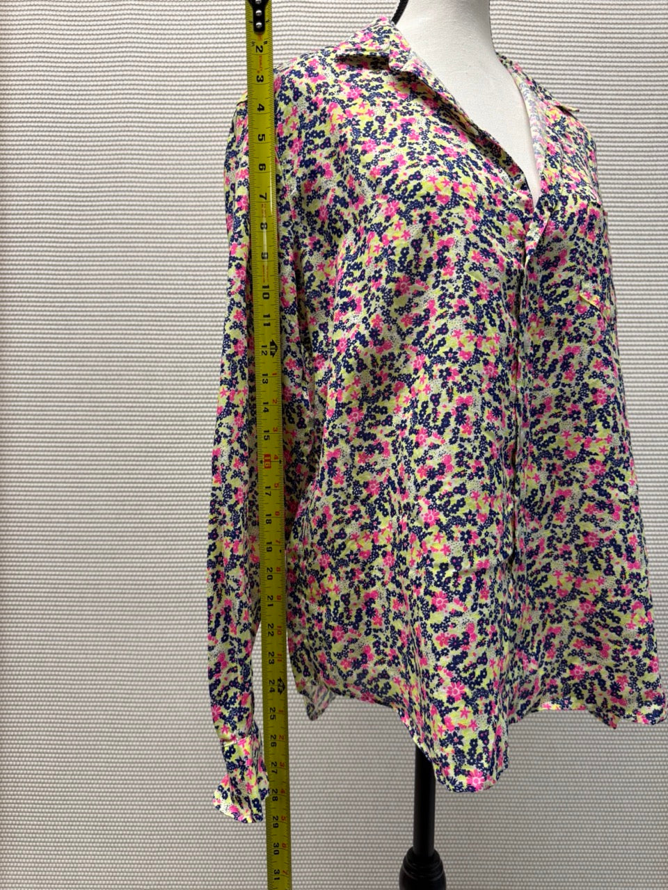Frank & Eileen Neon Floral Button-Up Shirt