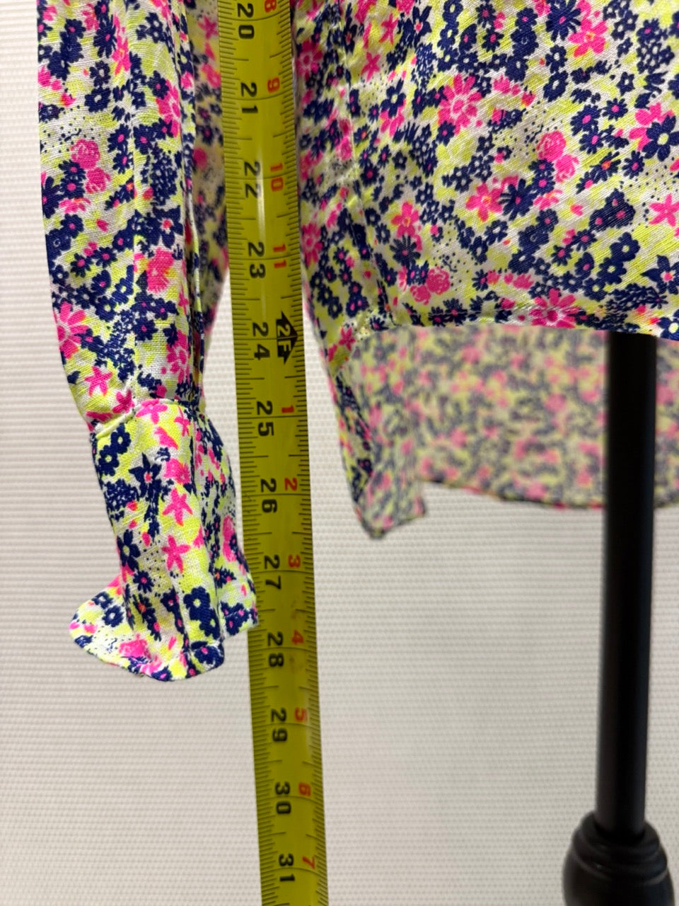Frank & Eileen Neon Floral Button-Up Shirt