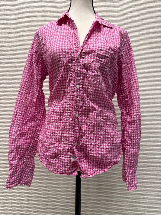 Frank & Eileen Pink Gingham Button-Up Shirt
