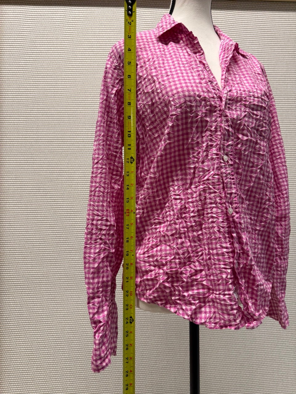 Frank & Eileen Pink Gingham Button-Up Shirt