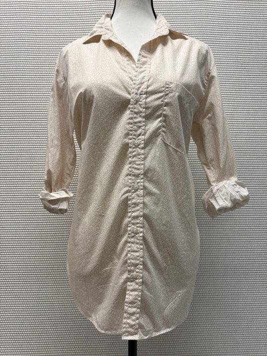 Frank & Eileen Ivory Woven Camisole Button-Up Shirt