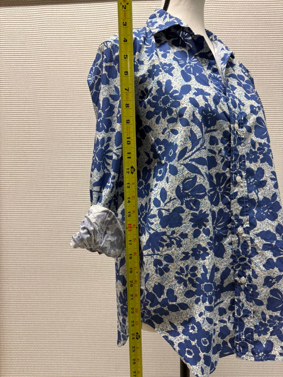 Frank & Eileen Blue Flowers Button-Down Shirt