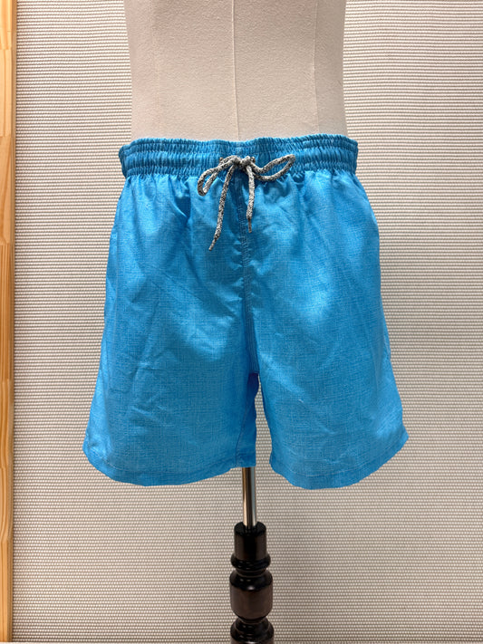 Michael's Drawstring Shorts w/ Cyclist Liner in Turquoise -New with Tag. Resort Retail $125.00