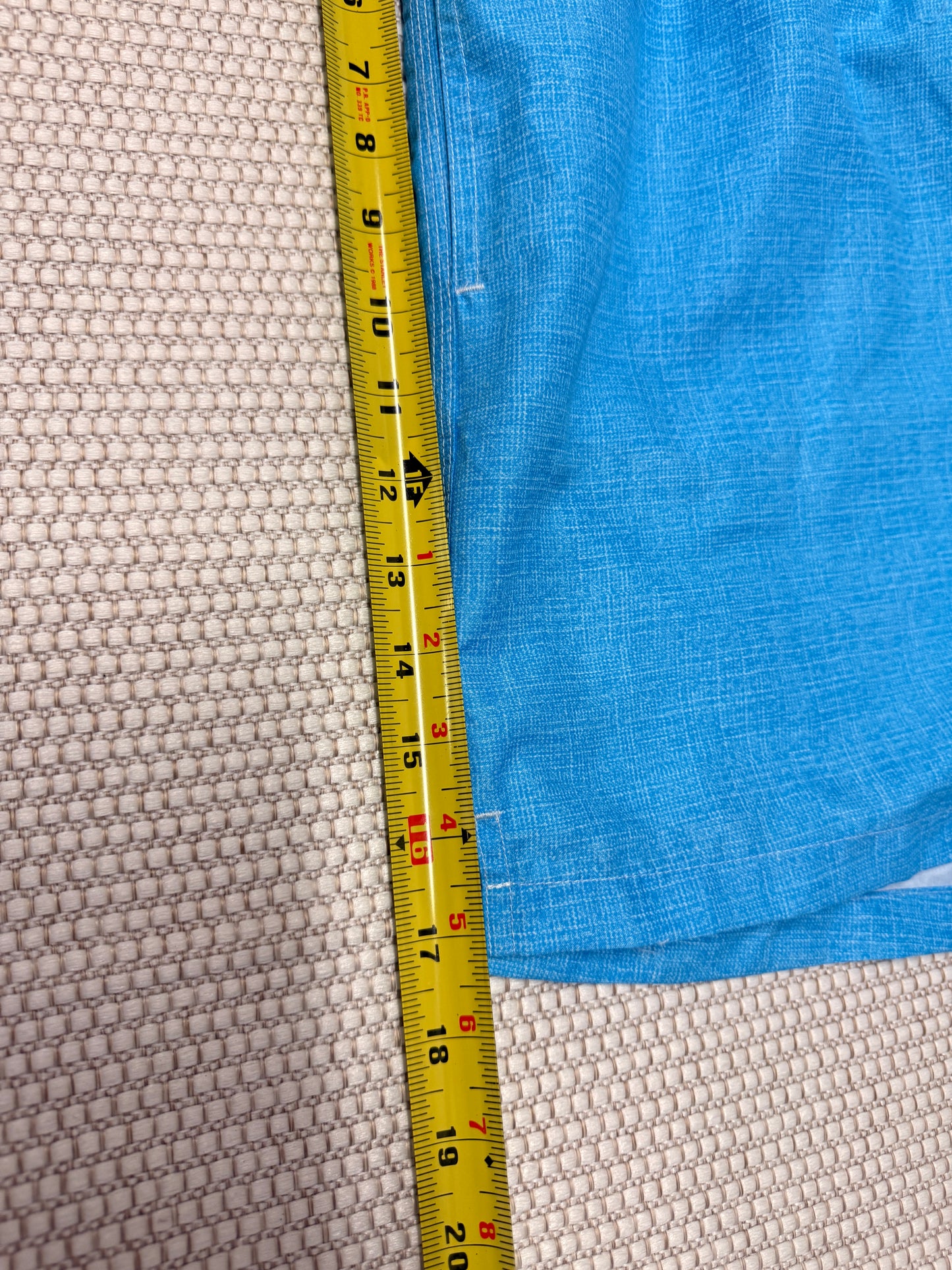Michael's Drawstring Shorts w/ Cyclist Liner in Turquoise -New with Tag. Resort Retail $125.00