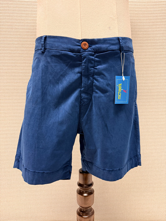 Michael’s “Lanai” Navy Resort Chino Shorts — Size 38. New With Tags. Resort Retail: $78
