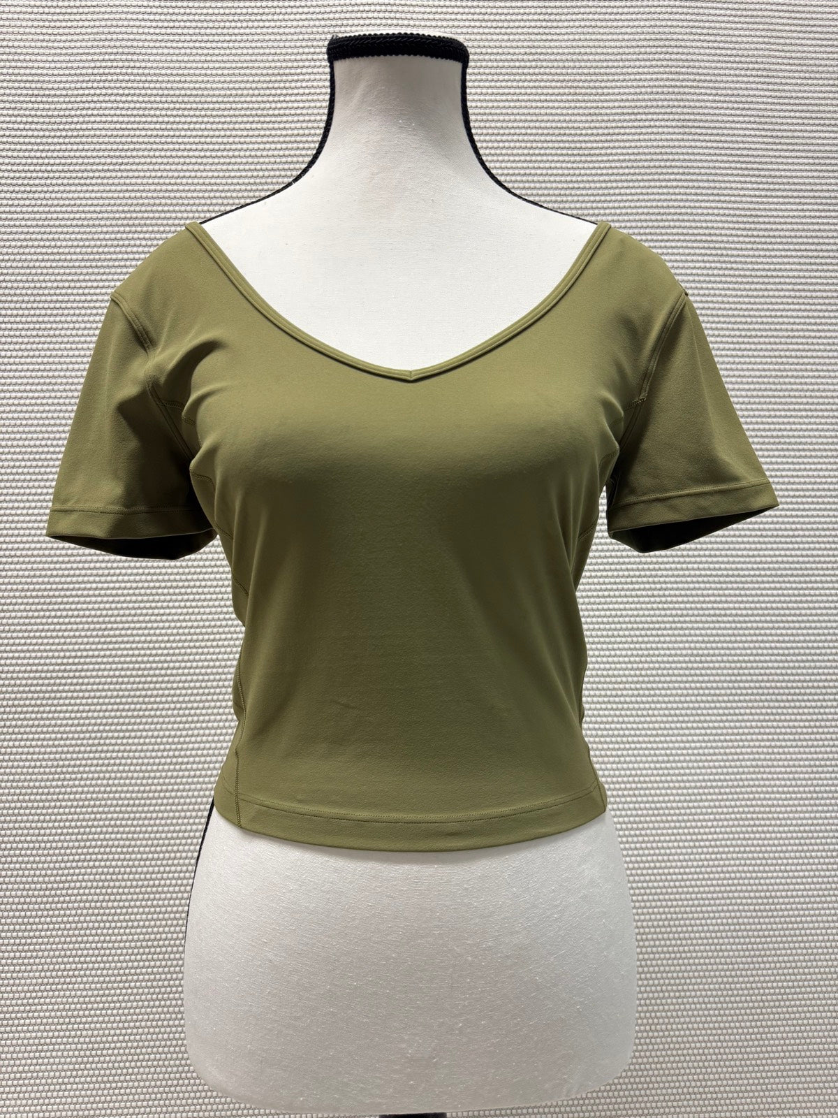 Lululemon Align Tee Olive Green