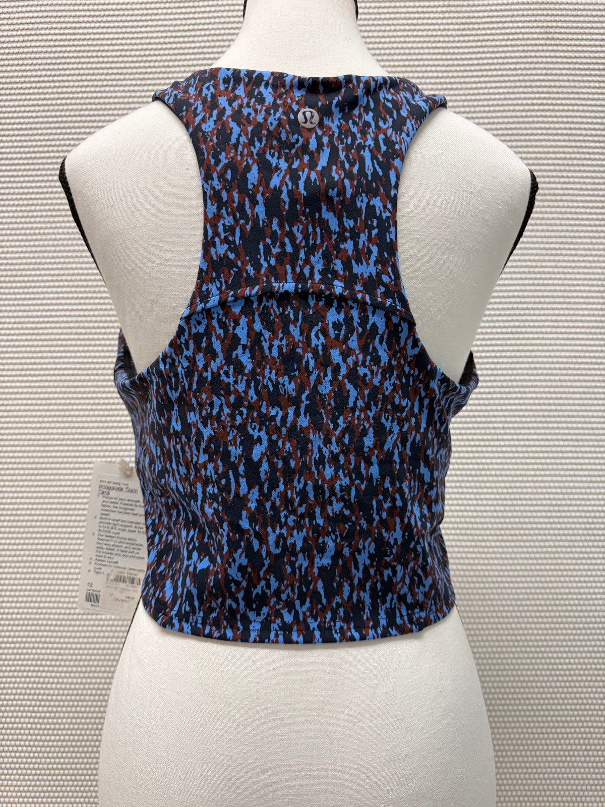 Lululemon Invigorate Train Racerback Tank with Built-in Shelf Bra