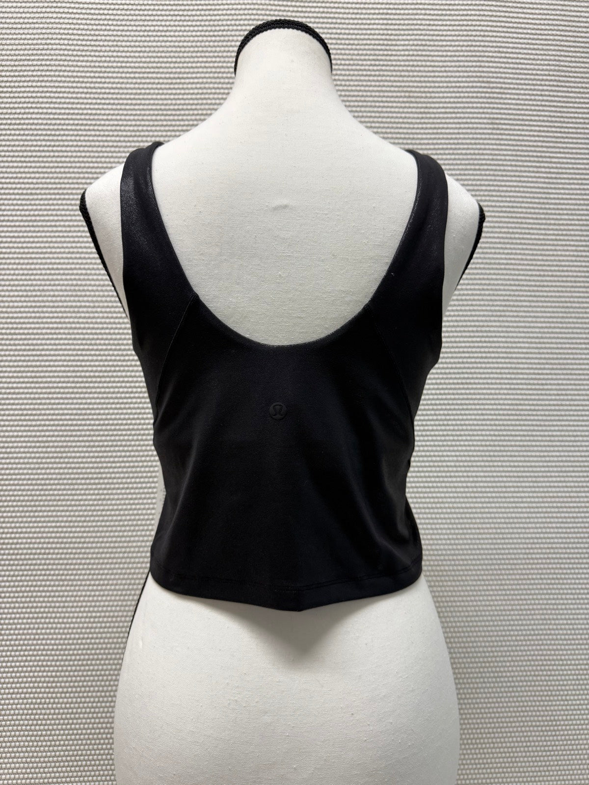 Lululemon Align 1 High-Neck Tank Shiny Black Top