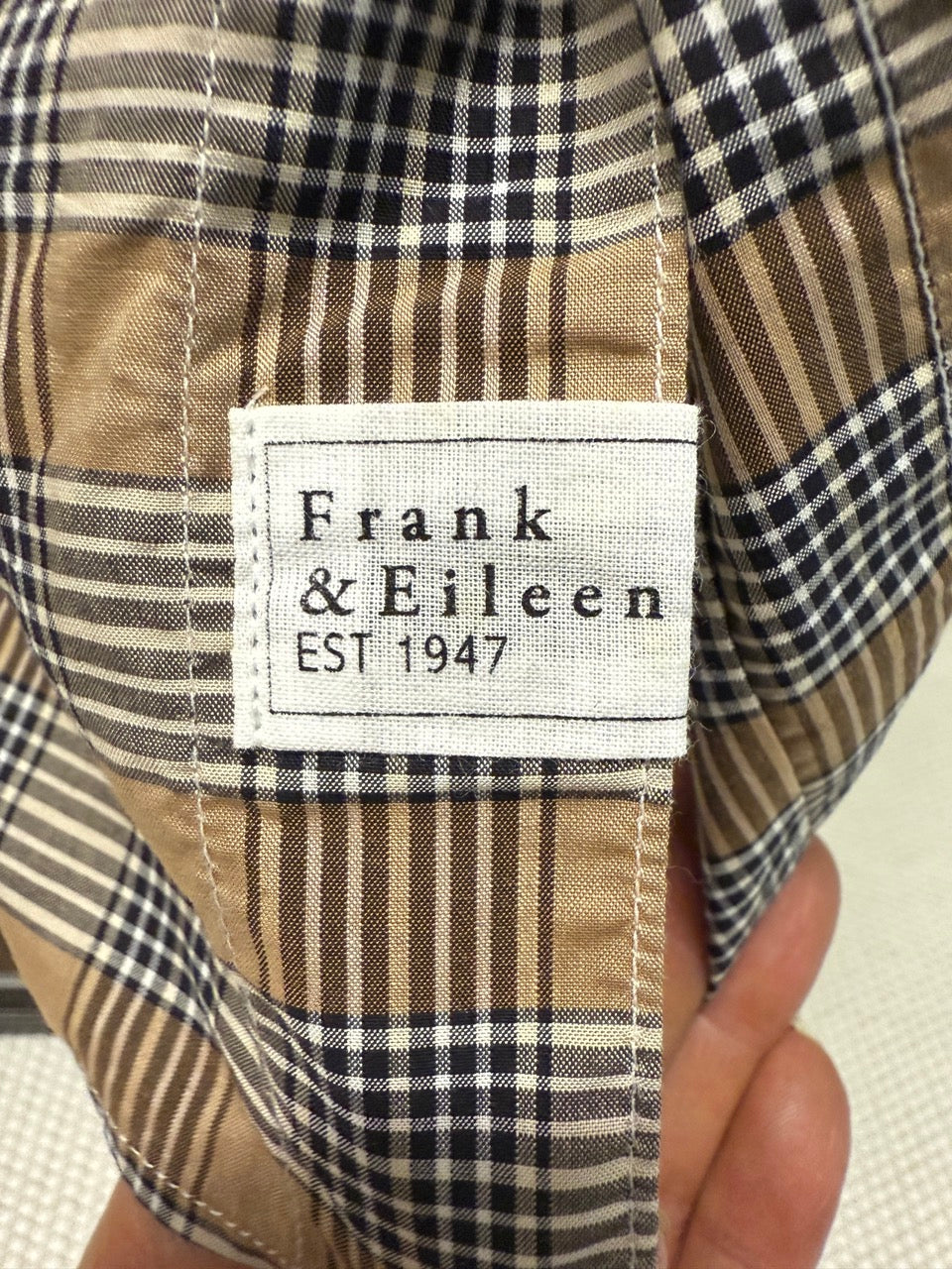 Mens Frank & Eileen “Finbar” Plaid Button-Front Shirt