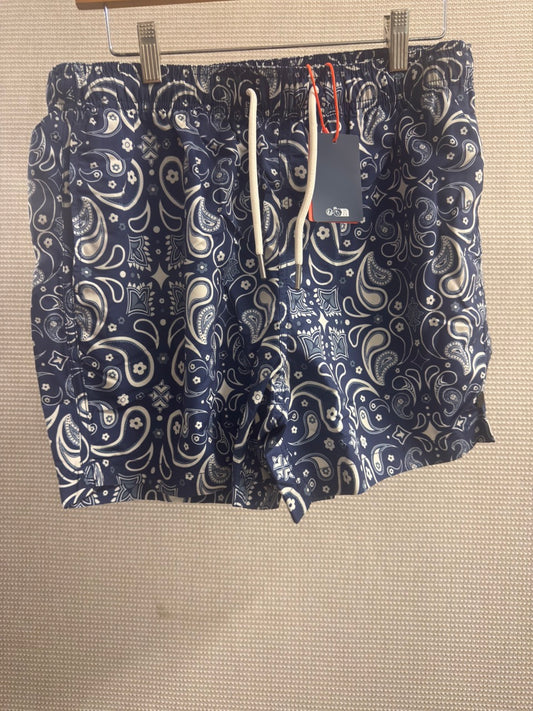 Superdry Studios “Studio Swim Shorts” in Midnight Navy Paisley — New with Tags. Resort retail $45.