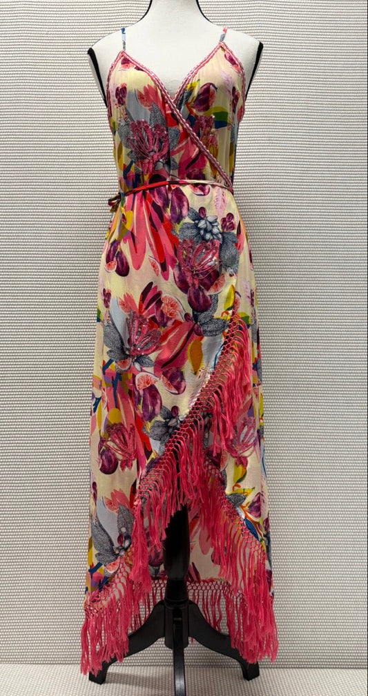 TAJ by Sabrina Crippa "Barbara Wrap Dress" —New with Tags. Resort retail $400.00
