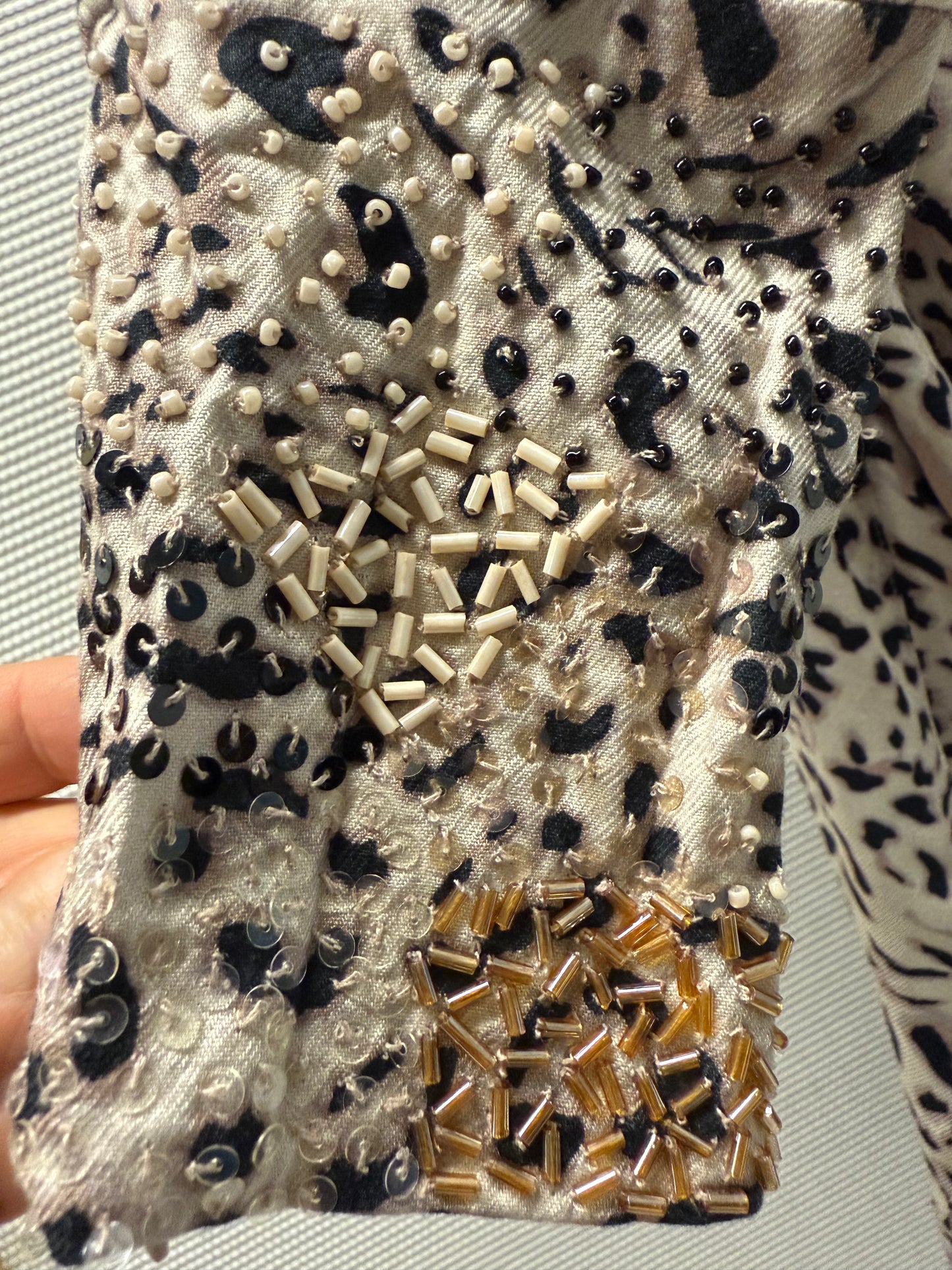 Aurora Wrap Dress - Wild Animal Print Size Medium
