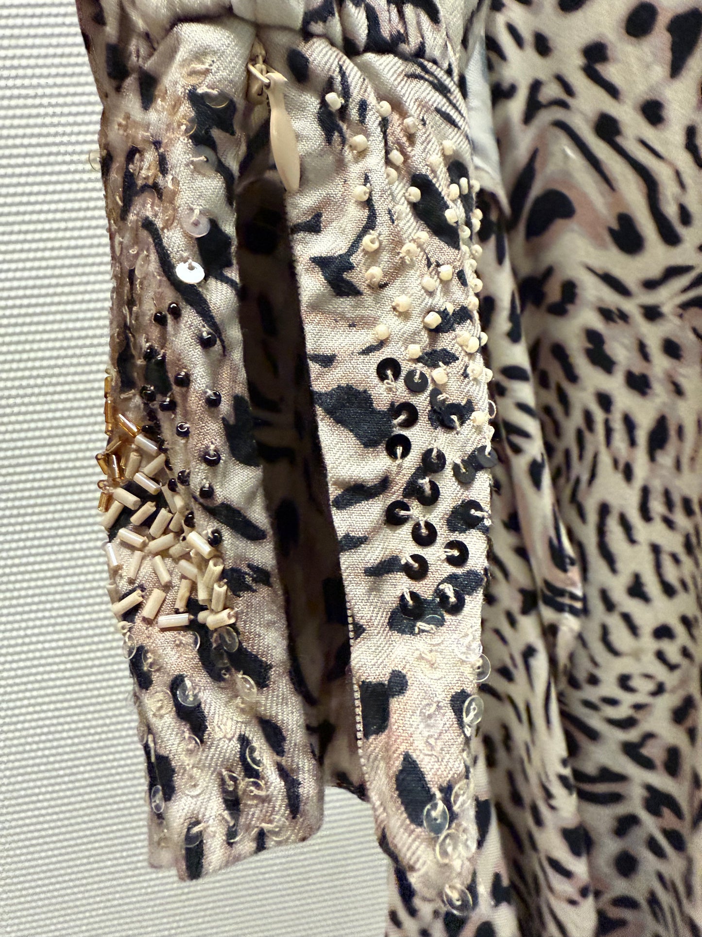 Aurora Wrap Dress - Wild Animal Print Size Medium