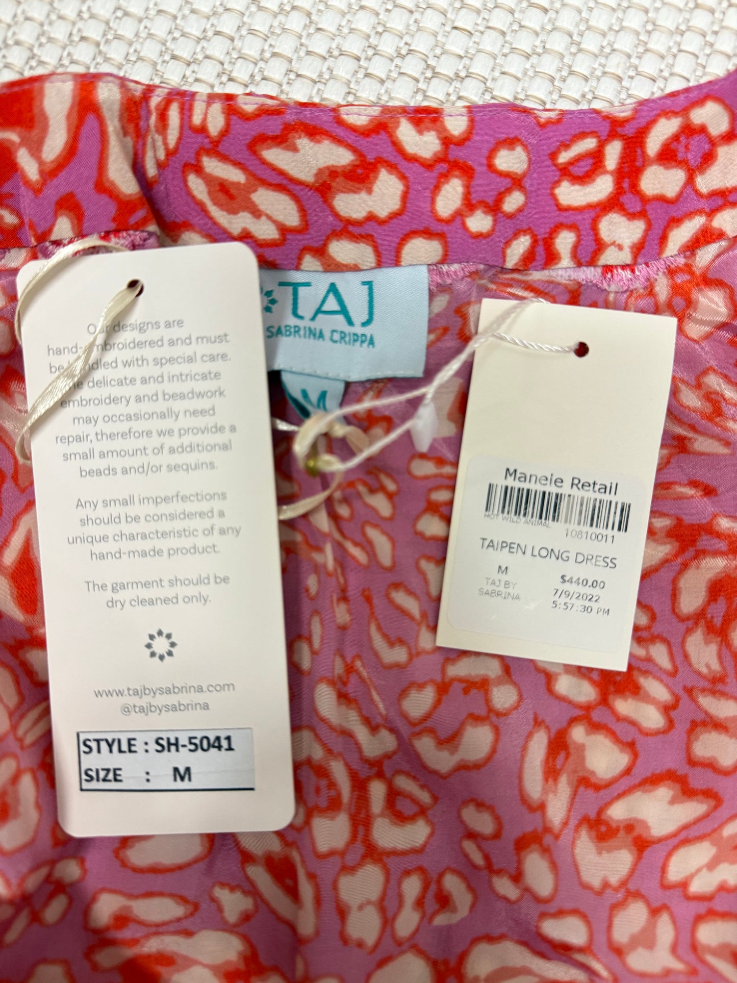 ✨ TAJ by Sabrina Crippa — Taipen Long Dress (Size M)