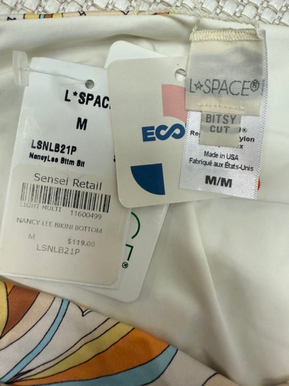 L*Space “Nancy Lee” Bikini Bottom— New with Tags. Resort retail $119.00