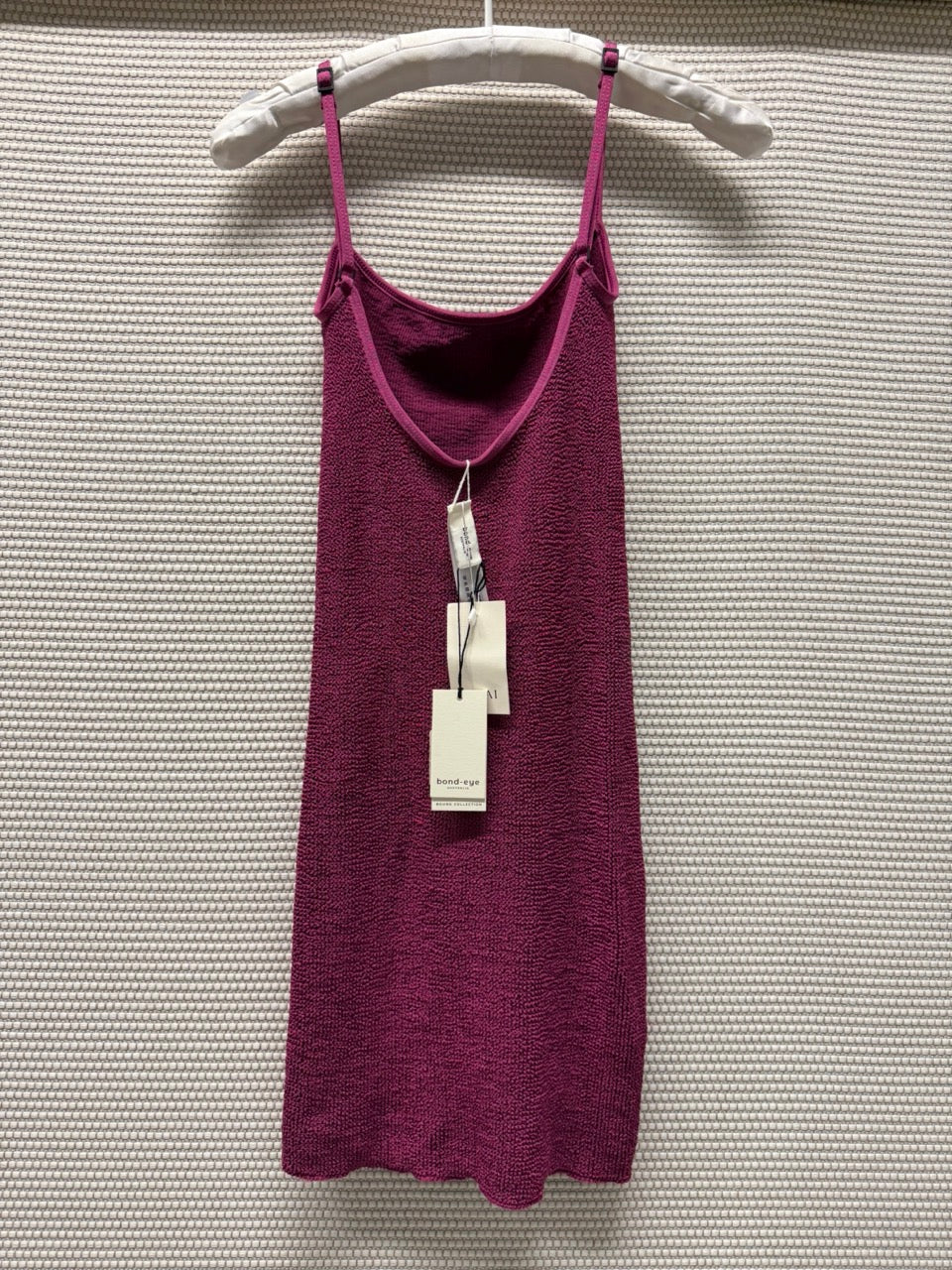 Bond-Eye “Paloma Dress” in Bosenberry— New with Tags. Resort retail $220