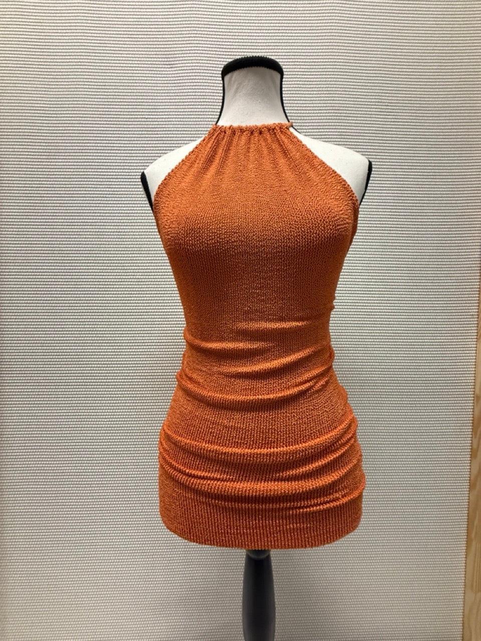 Bond-Eye "Imogen” Dress in Burnt Orange— New with Tags. Resort retail $220.00